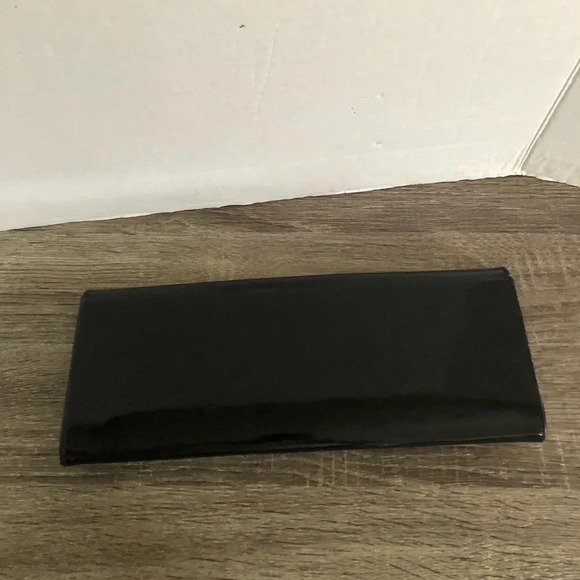 Vintage Normandie Patent  Black Clutch - Picture 6 of 10